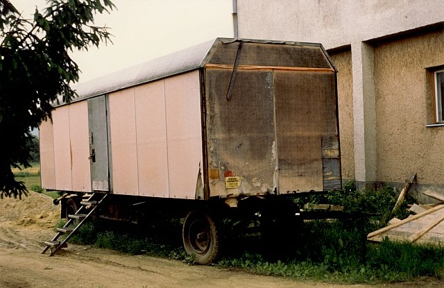 Bauwagen Flachdach