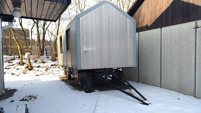 Alu Bauwagen 5m