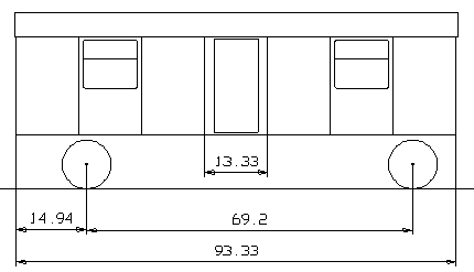 Bauwagen mit Flachdach