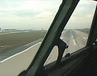 Triebwerke im Flug