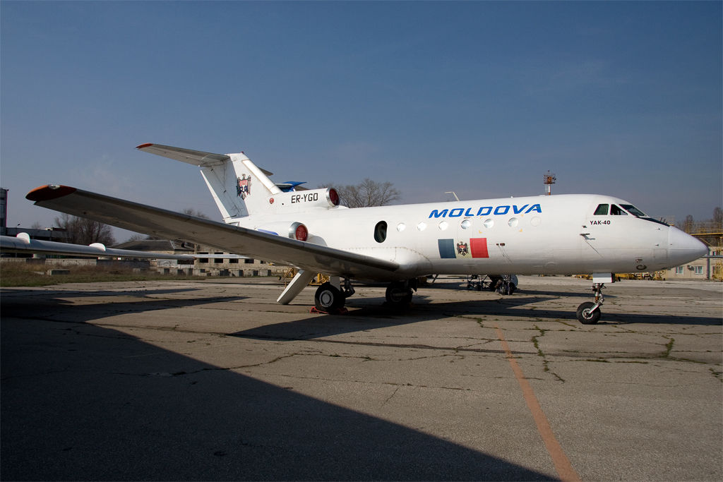 YAK-40 Moldova Government ER-YGD Bild fr-erygd