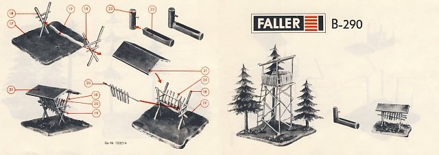 Faller 290 Bauanleitung