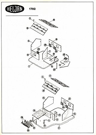 Heljan H0 1792 Bauanleitung