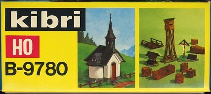 Kibri B-9780 Verpackung Lägsseite links