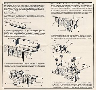 Preiser Art. Nr. 911 Bauanleitung Seite 2