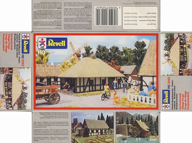 Revell H0 2062 Verpackung Deckel entfaltet