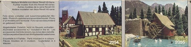 Revell H0 2062 Verpackung Lägsseite unten