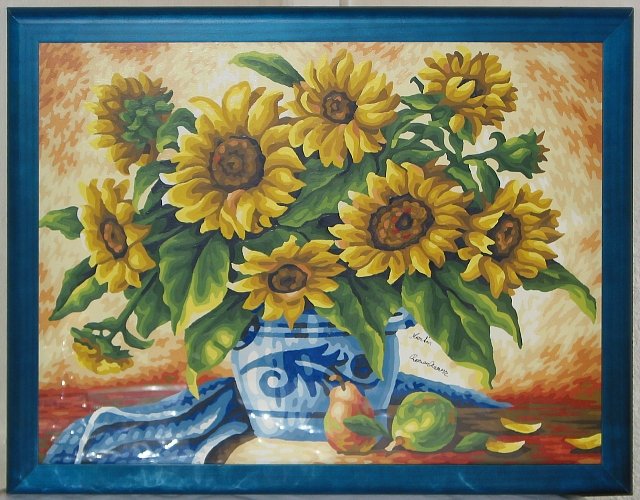 Braunegg im südlichen Waldviertel, Sonnenblumen