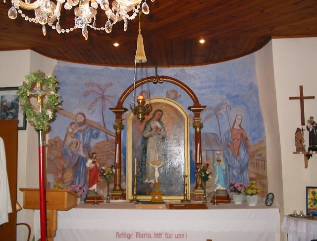 Braunegg im südlichen Waldviertel, Kapelle Innenansicht Bild 6