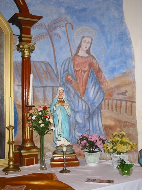 Braunegg im südlichen Waldviertel, Kapelle Innenansicht Bild 8