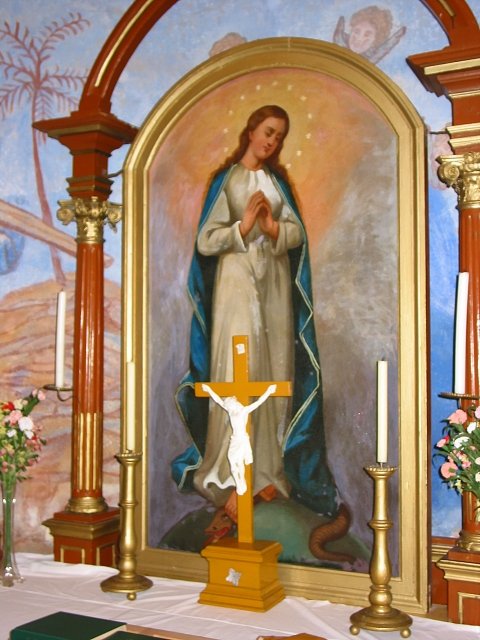 Braunegg im südlichen Waldviertel, Kapelle Innenansicht Bild 9