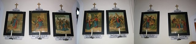 Braunegg Kapelle Kreuzwegstaion 1-7