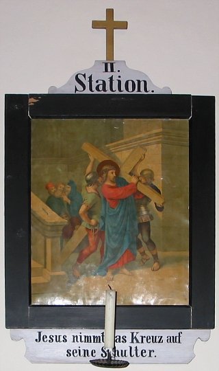 Braunegg Kapelle Kreuzwegstaion 2