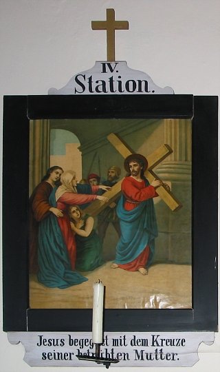 Braunegg Kapelle Kreuzwegstaion 4