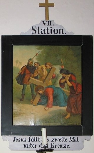 Braunegg Kapelle Kreuzwegstaion 7