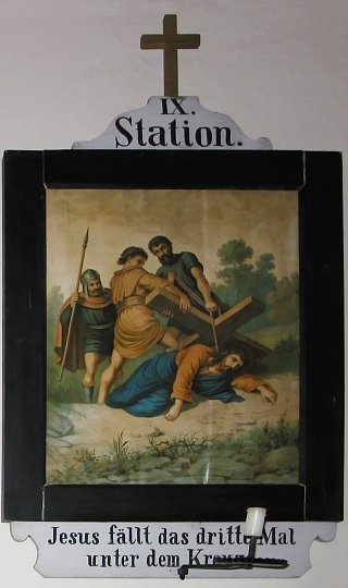 Braunegg Kapelle Kreuzwegstaion 9