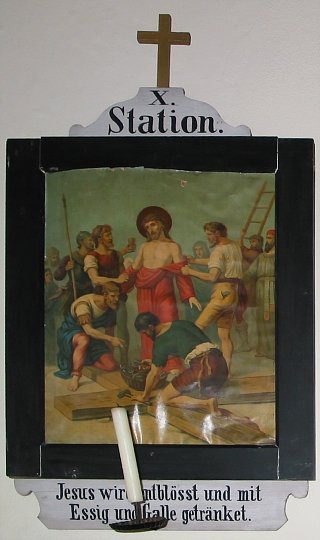 Braunegg Kapelle Kreuzwegstaion 10