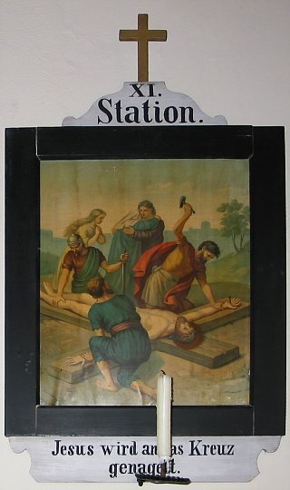 Braunegg Kapelle Kreuzwegstaion 11