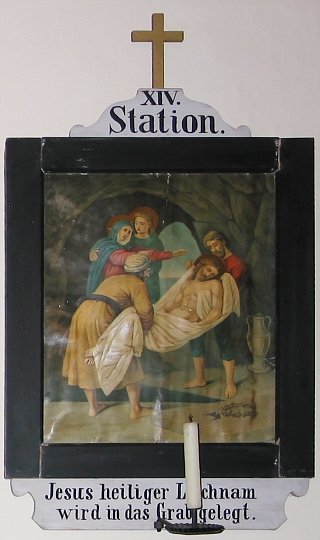 Braunegg Kapelle Kreuzwegstaion 14