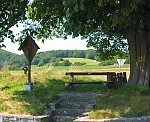 Wegkreuz Rotes Kreuz bei Emmersdorf