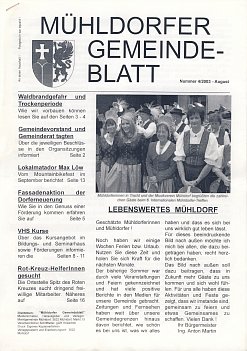 Mühldorfer Gemeindeblatt 4/2003
