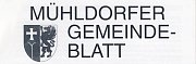 Mühldorfer Gemeindeblatt s/w Logo