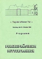 Tag der offenen Tür 1984 Polizei