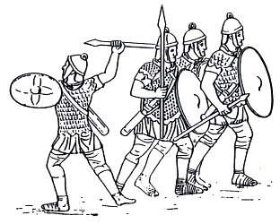 Chronik Seite 22 Römische Soldaten