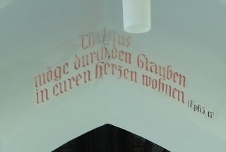 Heimhofner Kapelle, Spruch