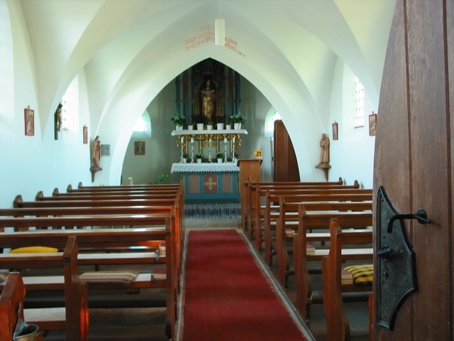 Heimhofner Kapelle, Innenraum