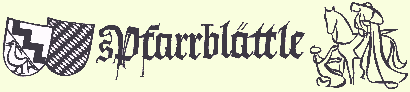Pfarrblättle Logo