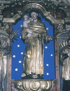 Hl. Antonius, Antoniuskapelle in Binn