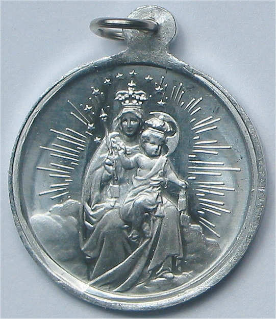 Skapuliermedaille Mutter Gottes