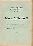 Werkstättenheft 3. Jahrgang 1966/67 Richard Wimmer